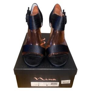 Nina Black Women's Heels